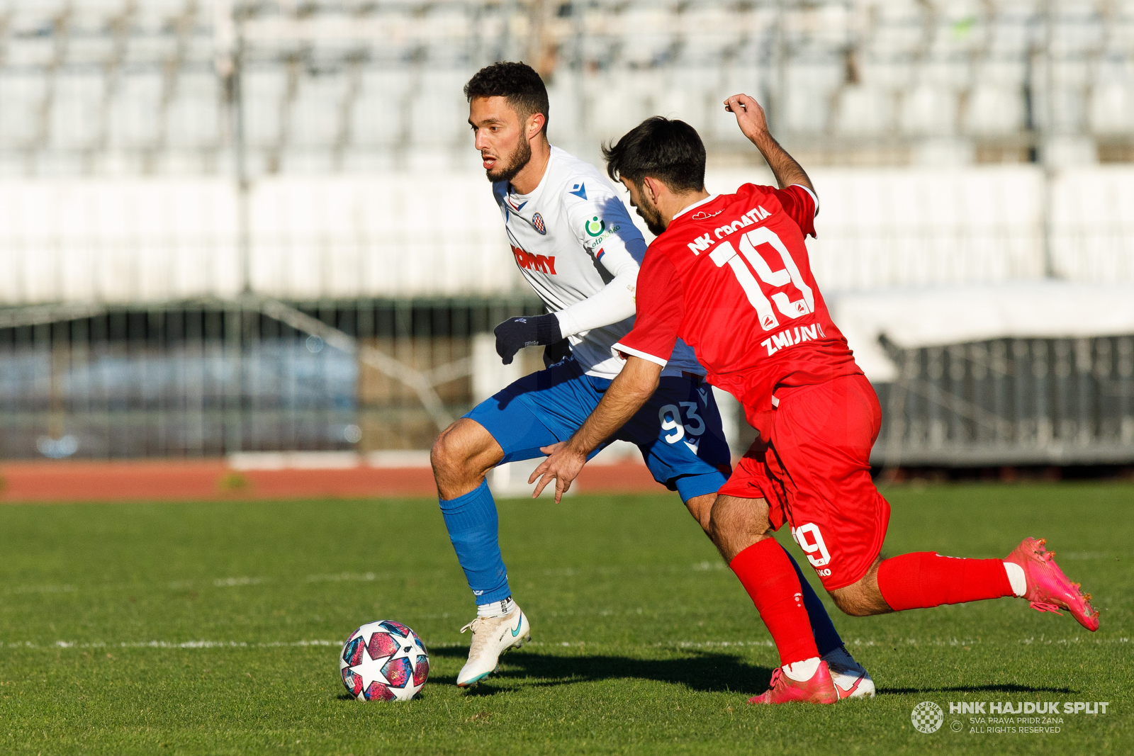 Hajduk - Croatia Zmijavci 1:1