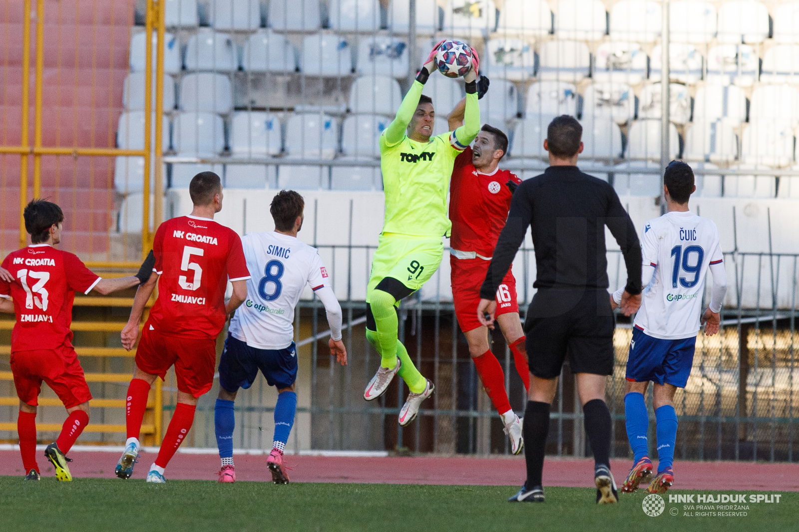 Hajduk - Croatia Zmijavci 1:1