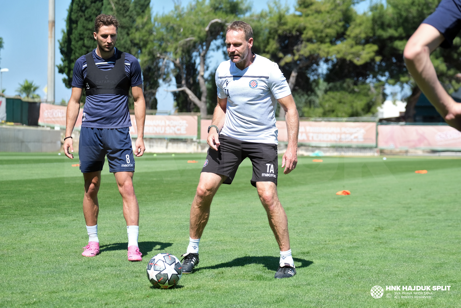 Trening uoči polaska u Dubrovnik