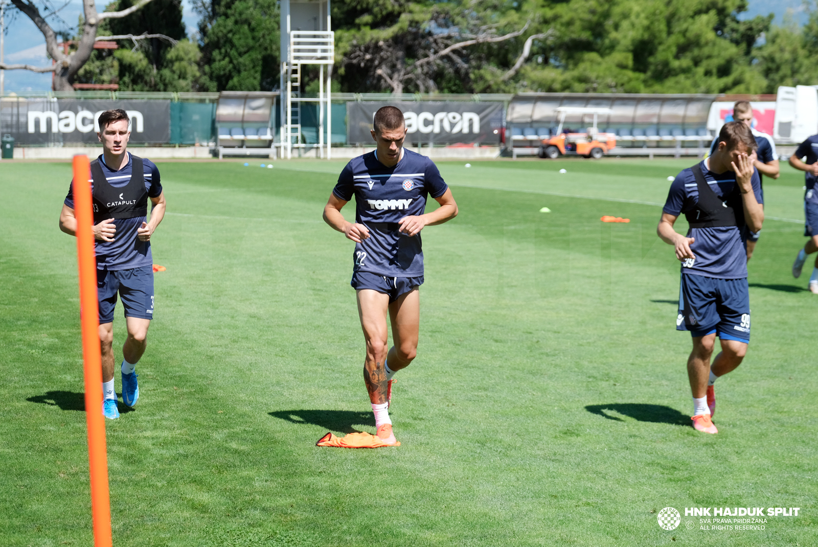 Trening uoči polaska u Dubrovnik