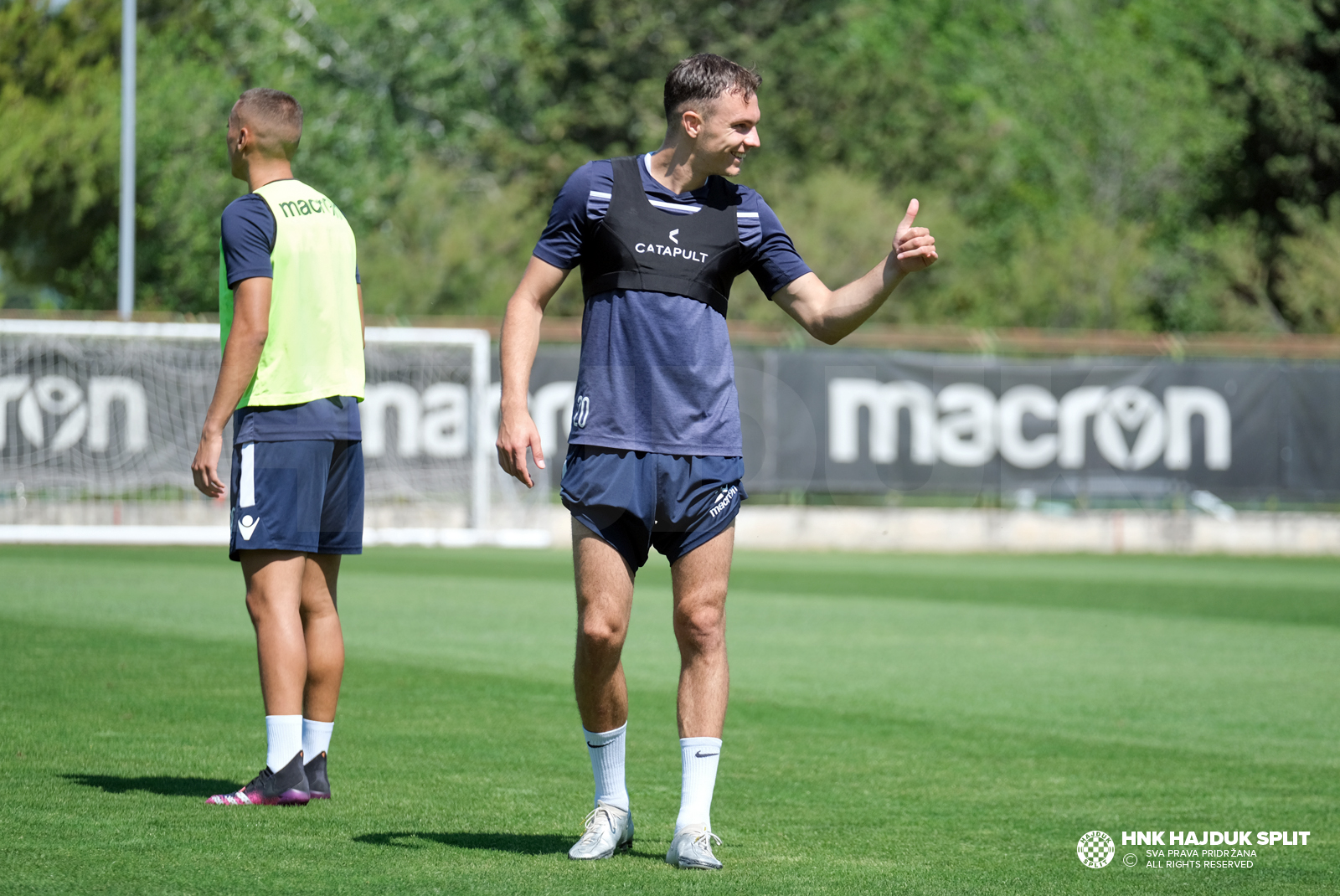 Trening uoči polaska u Dubrovnik