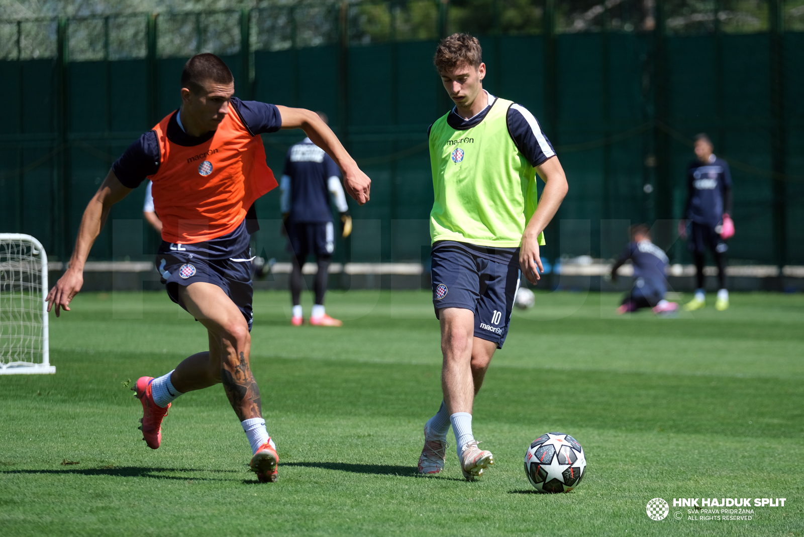 Trening uoči polaska u Dubrovnik