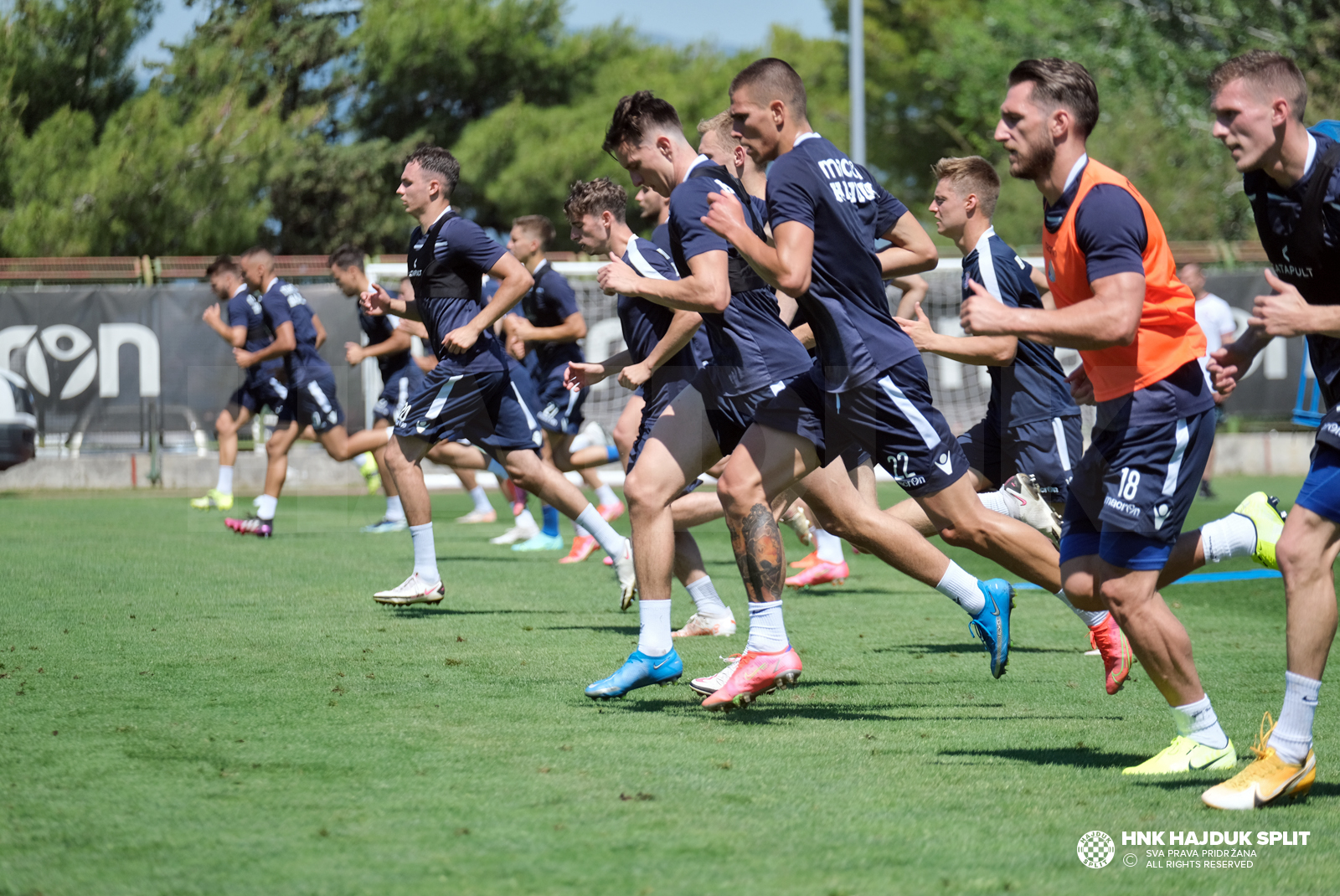 Trening uoči polaska u Dubrovnik