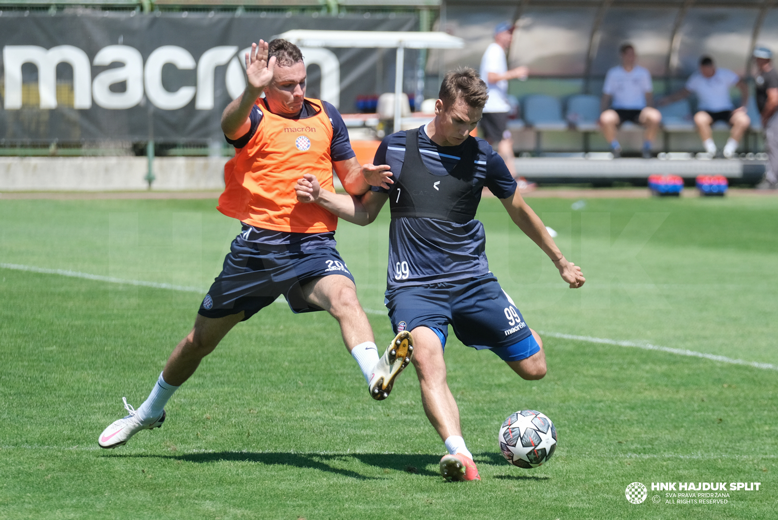 Trening uoči polaska u Dubrovnik