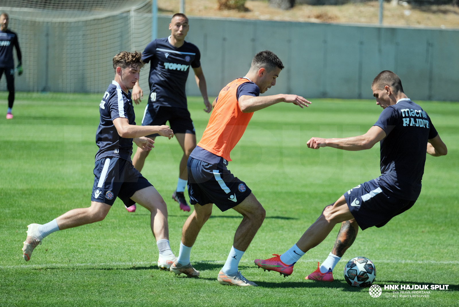 Trening uoči polaska u Dubrovnik