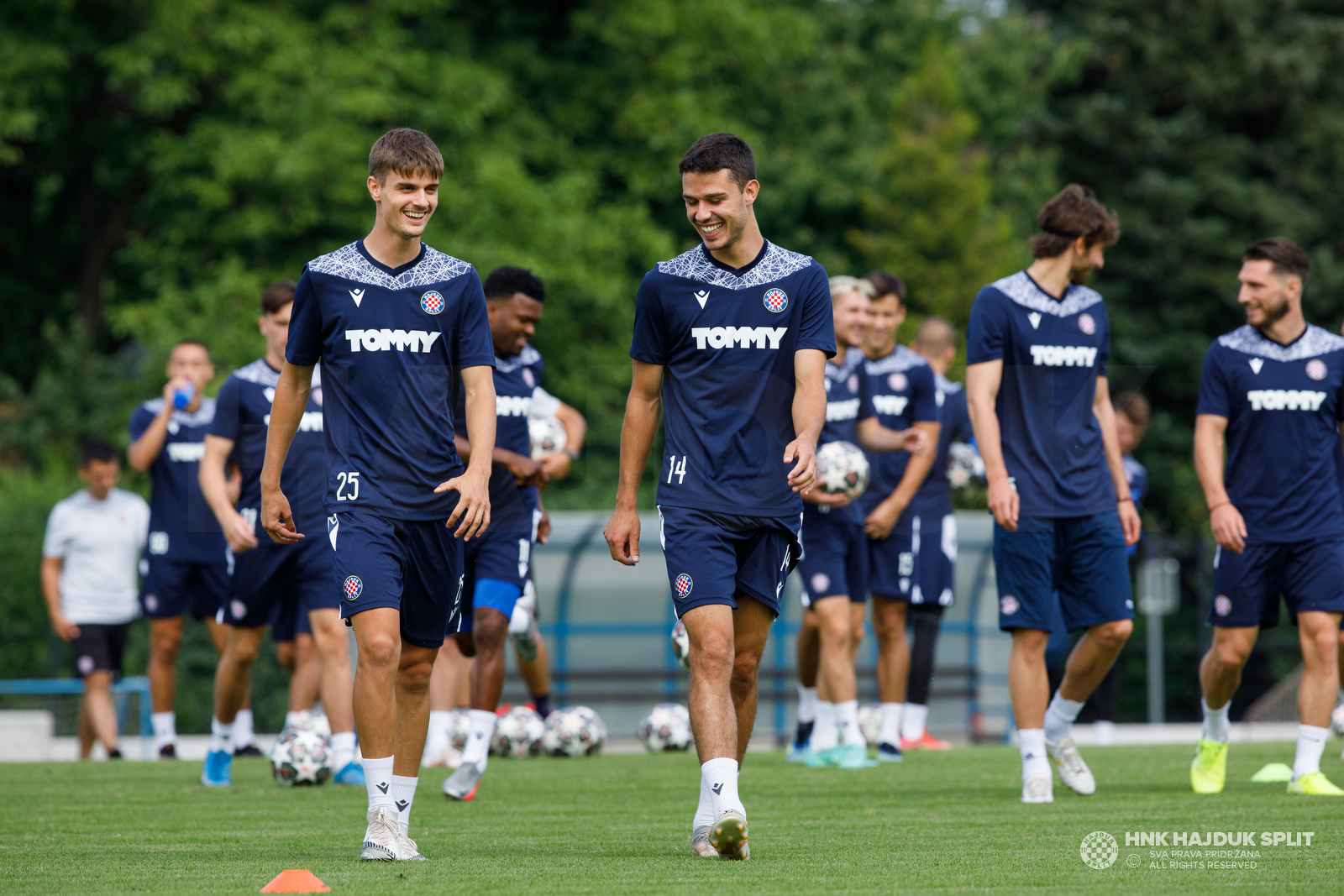 Regeneracijski trening uoči poseljednje dvije utakmice u Sloveniji