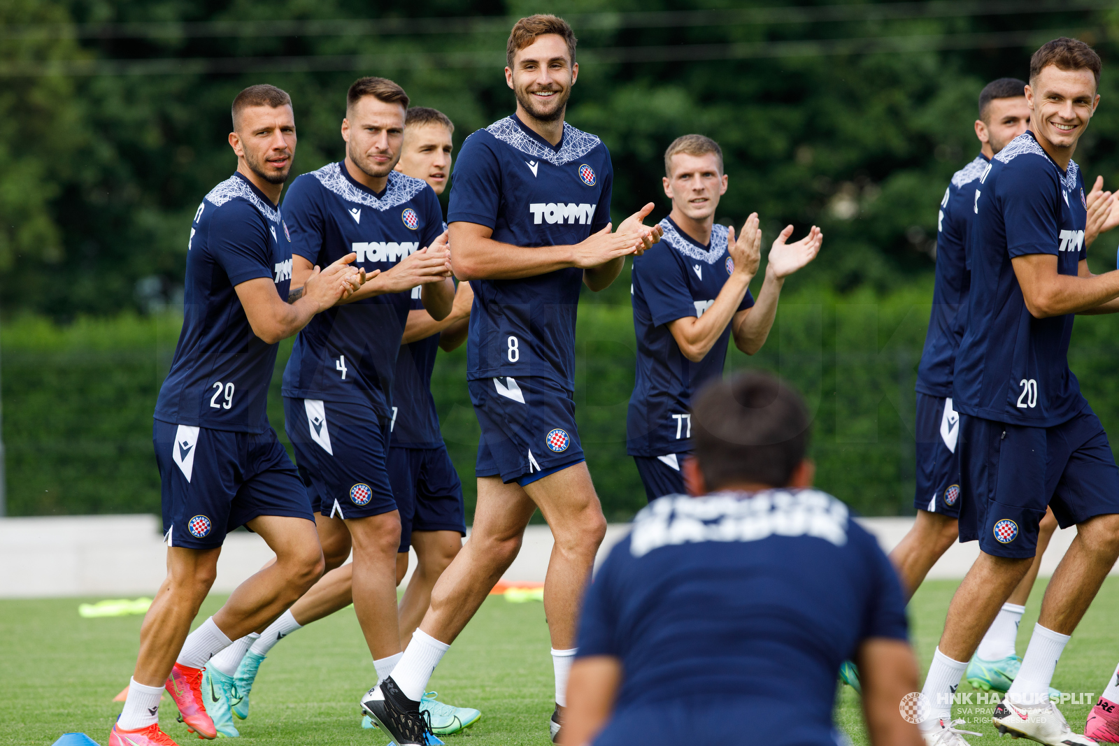 Regeneracijski trening uoči poseljednje dvije utakmice u Sloveniji