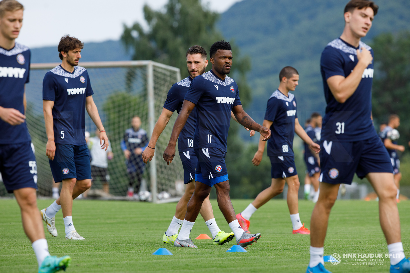 Regeneracijski trening uoči poseljednje dvije utakmice u Sloveniji