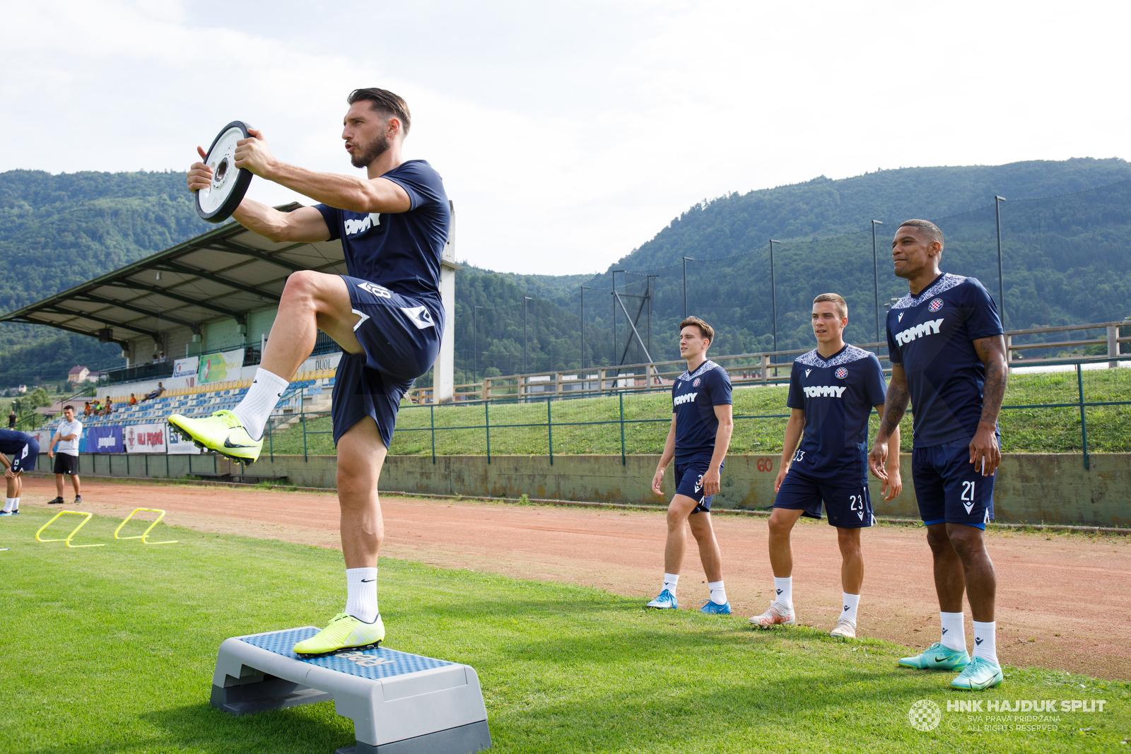 Regeneracijski trening uoči poseljednje dvije utakmice u Sloveniji