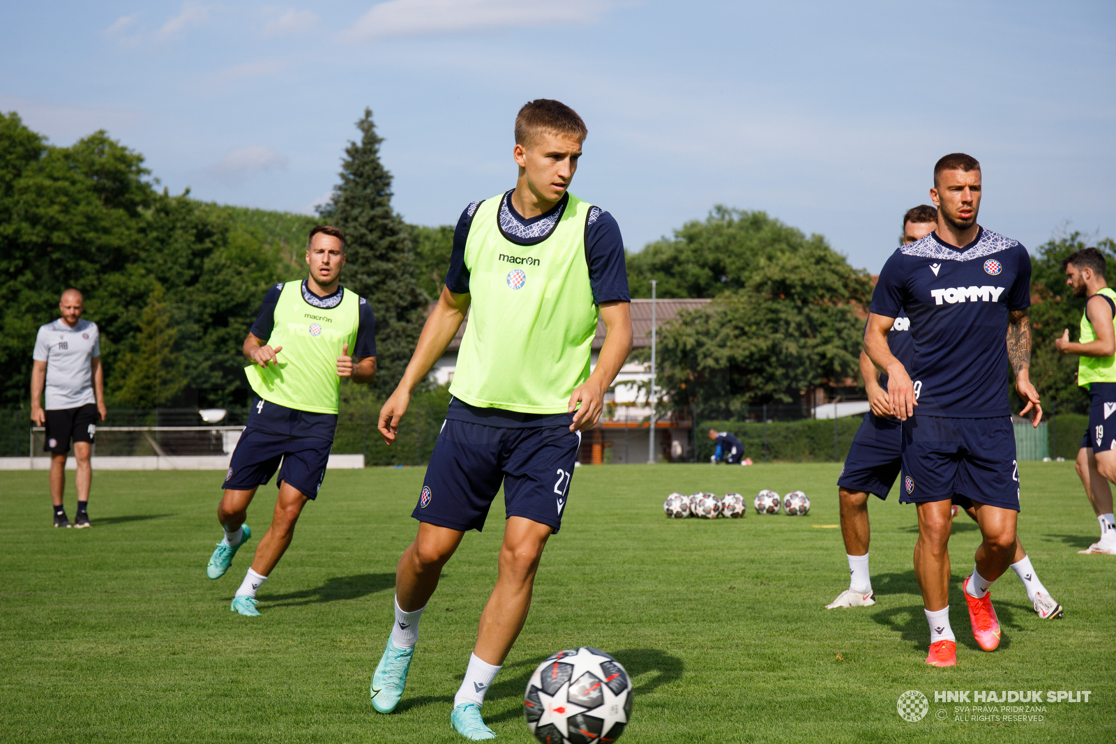 Regeneracijski trening uoči poseljednje dvije utakmice u Sloveniji