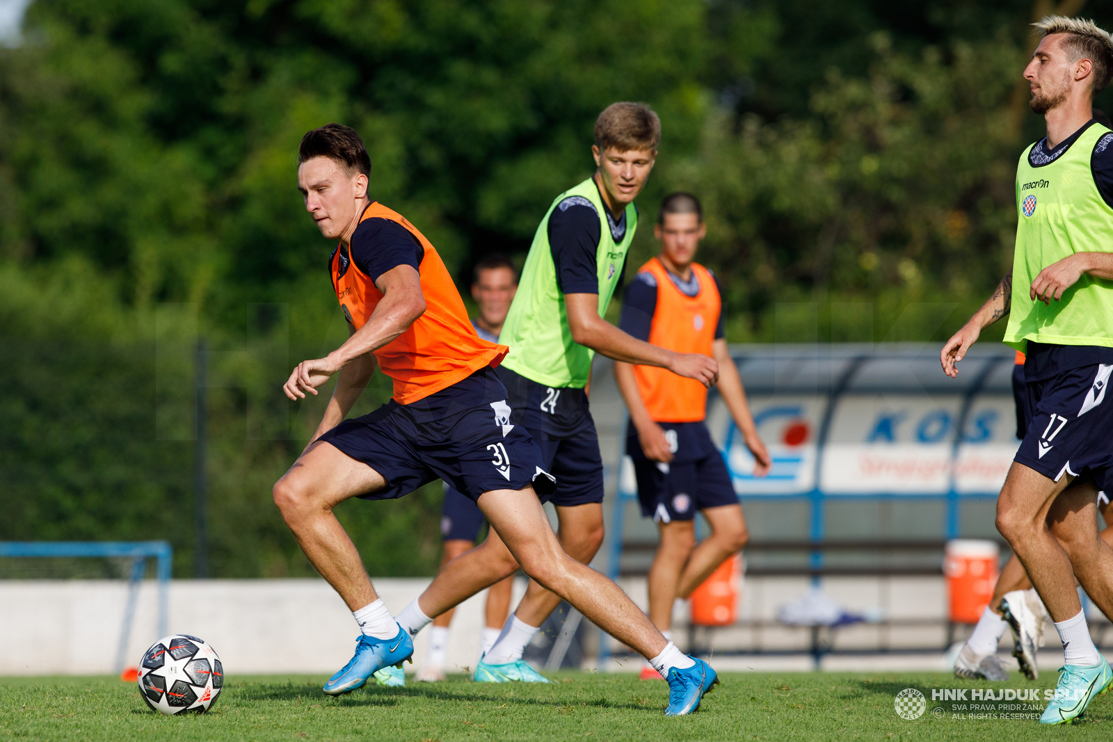 Regeneracijski trening uoči poseljednje dvije utakmice u Sloveniji