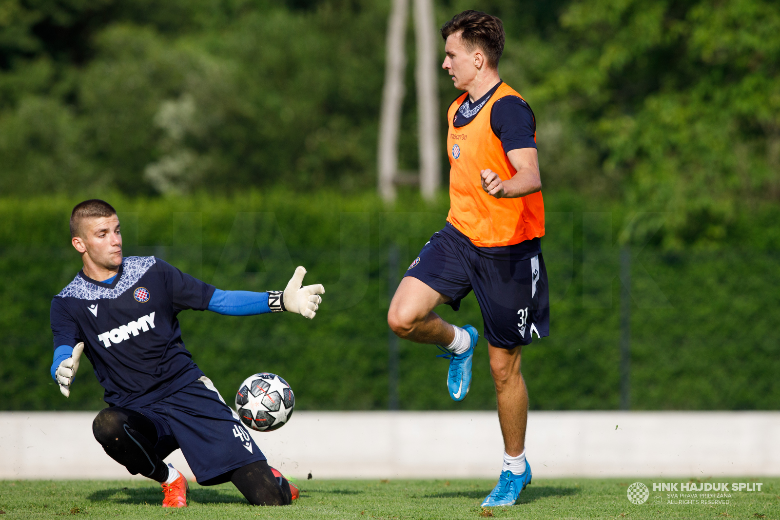 Regeneracijski trening uoči poseljednje dvije utakmice u Sloveniji