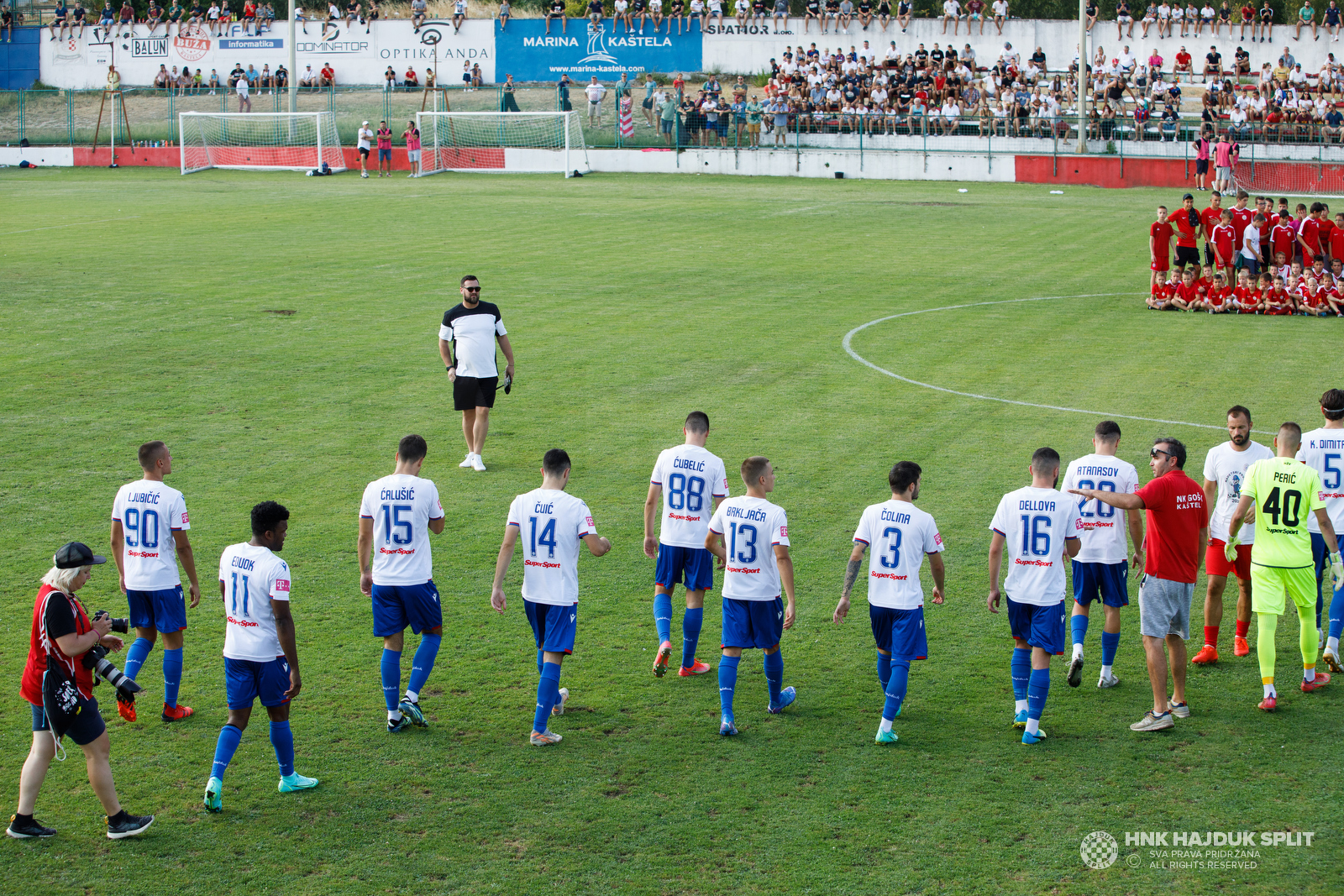 Prijateljska utakmica: GOŠK Kaštela - Hajduk 1:3