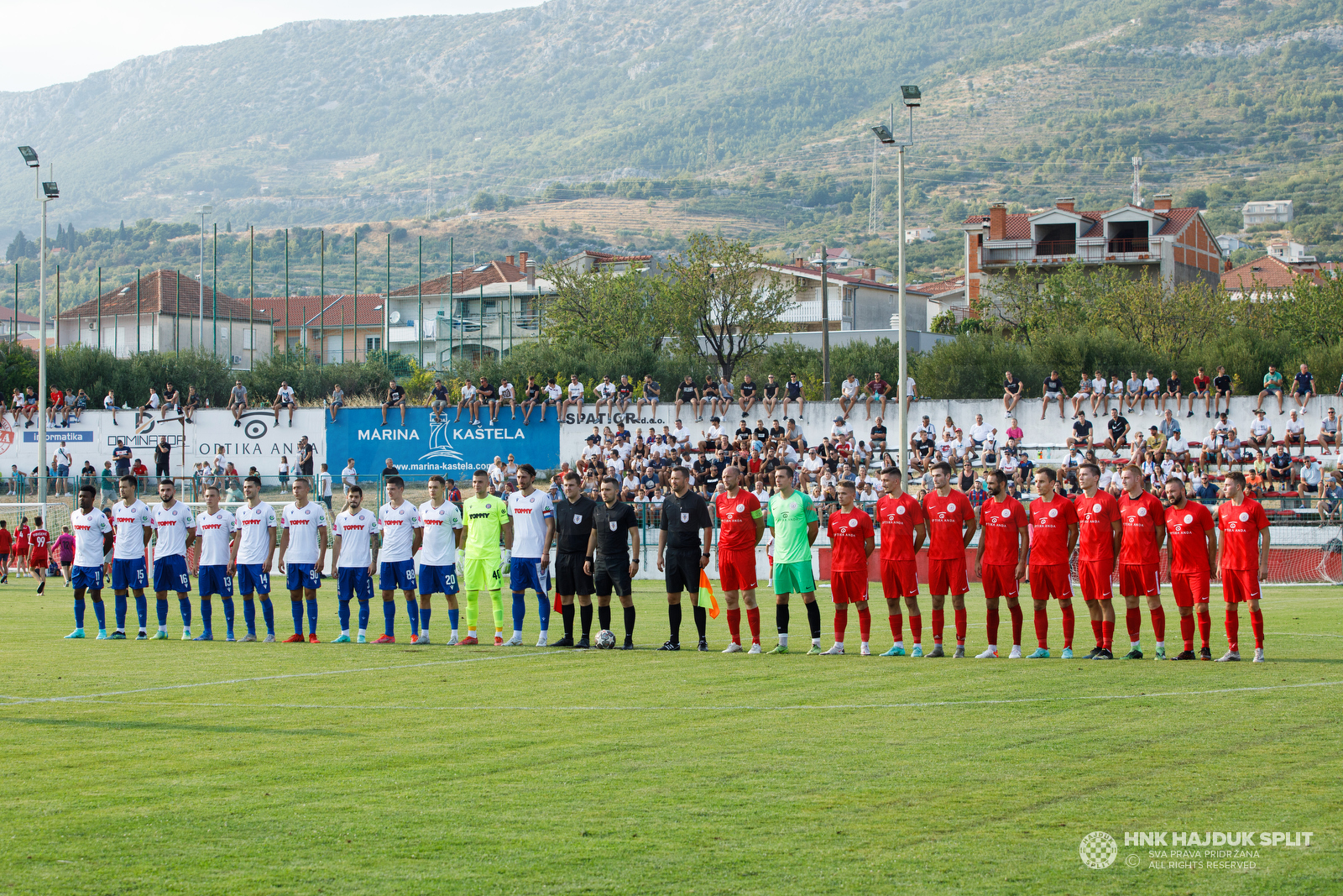 Prijateljska utakmica: GOŠK Kaštela - Hajduk 1:3