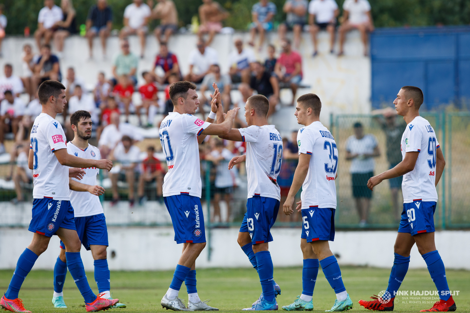 Prijateljska utakmica: GOŠK Kaštela - Hajduk 1:3