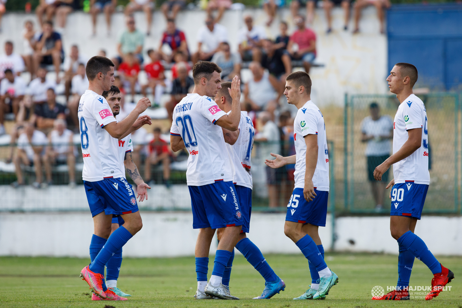 Prijateljska utakmica: GOŠK Kaštela - Hajduk 1:3