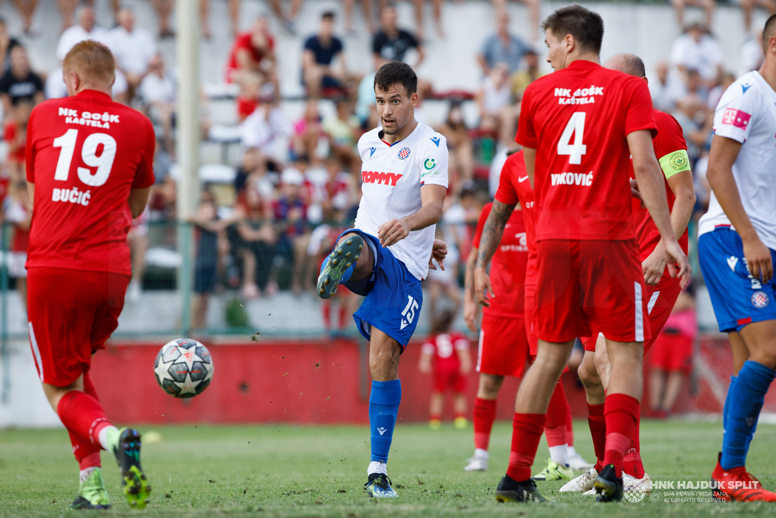 Prijateljska utakmica: GOŠK Kaštela - Hajduk 1:3