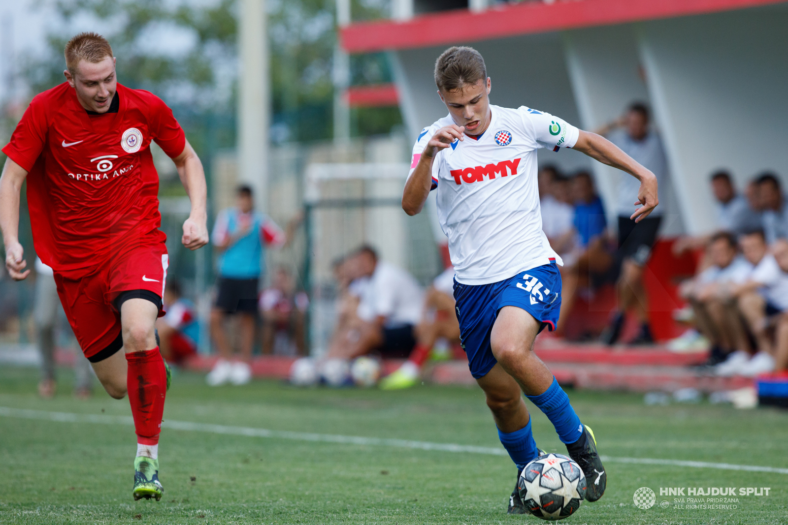 Prijateljska utakmica: GOŠK Kaštela - Hajduk 1:3