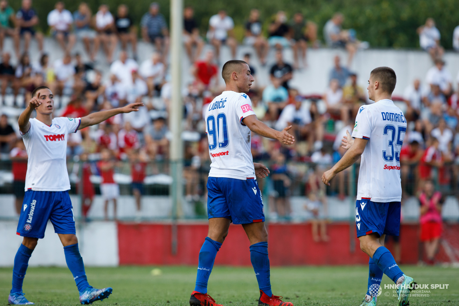 Prijateljska utakmica: GOŠK Kaštela - Hajduk 1:3