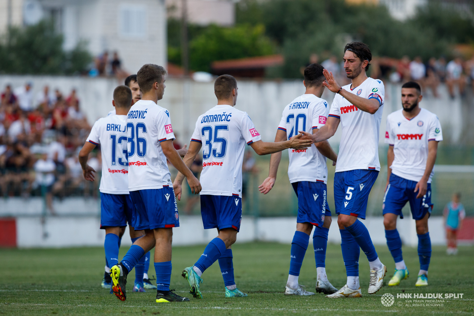 Prijateljska utakmica: GOŠK Kaštela - Hajduk 1:3