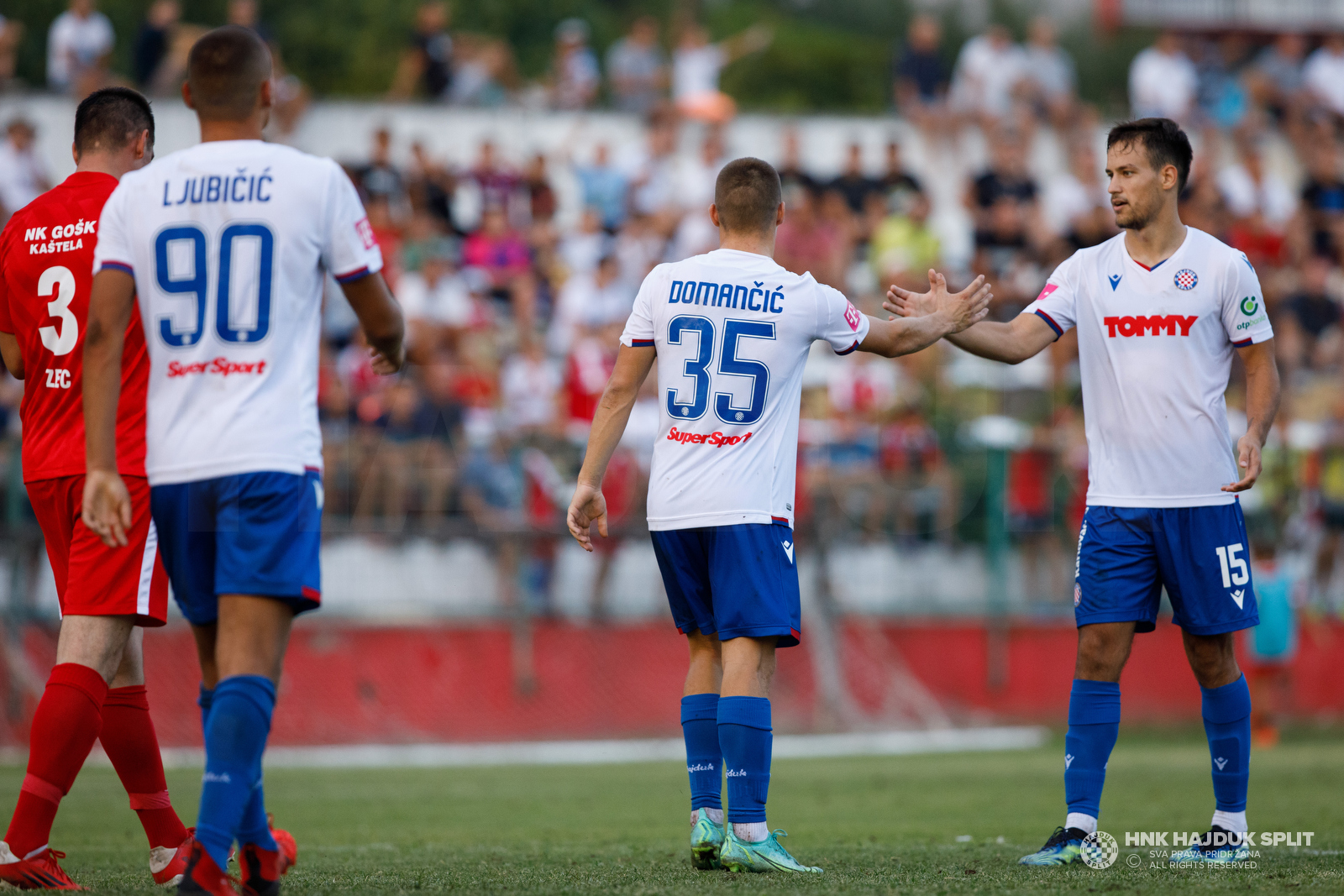 Prijateljska utakmica: GOŠK Kaštela - Hajduk 1:3