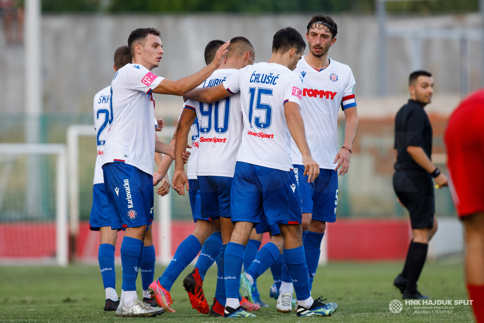 Prijateljska utakmica: GOŠK Kaštela - Hajduk 1:3