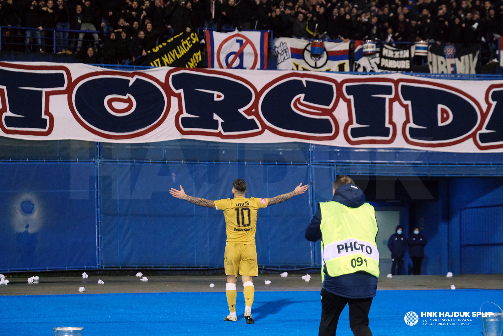 Hajduk - Dinamo 1:0 - Bijeli i drugi put u prvenstvu pobijedili Plave