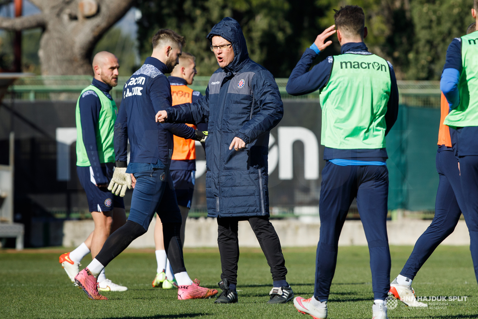 Trening uoči pripremne utakmice s Varaždinom