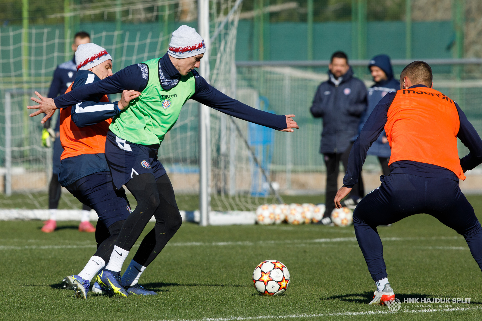 Trening uoči pripremne utakmice s Varaždinom