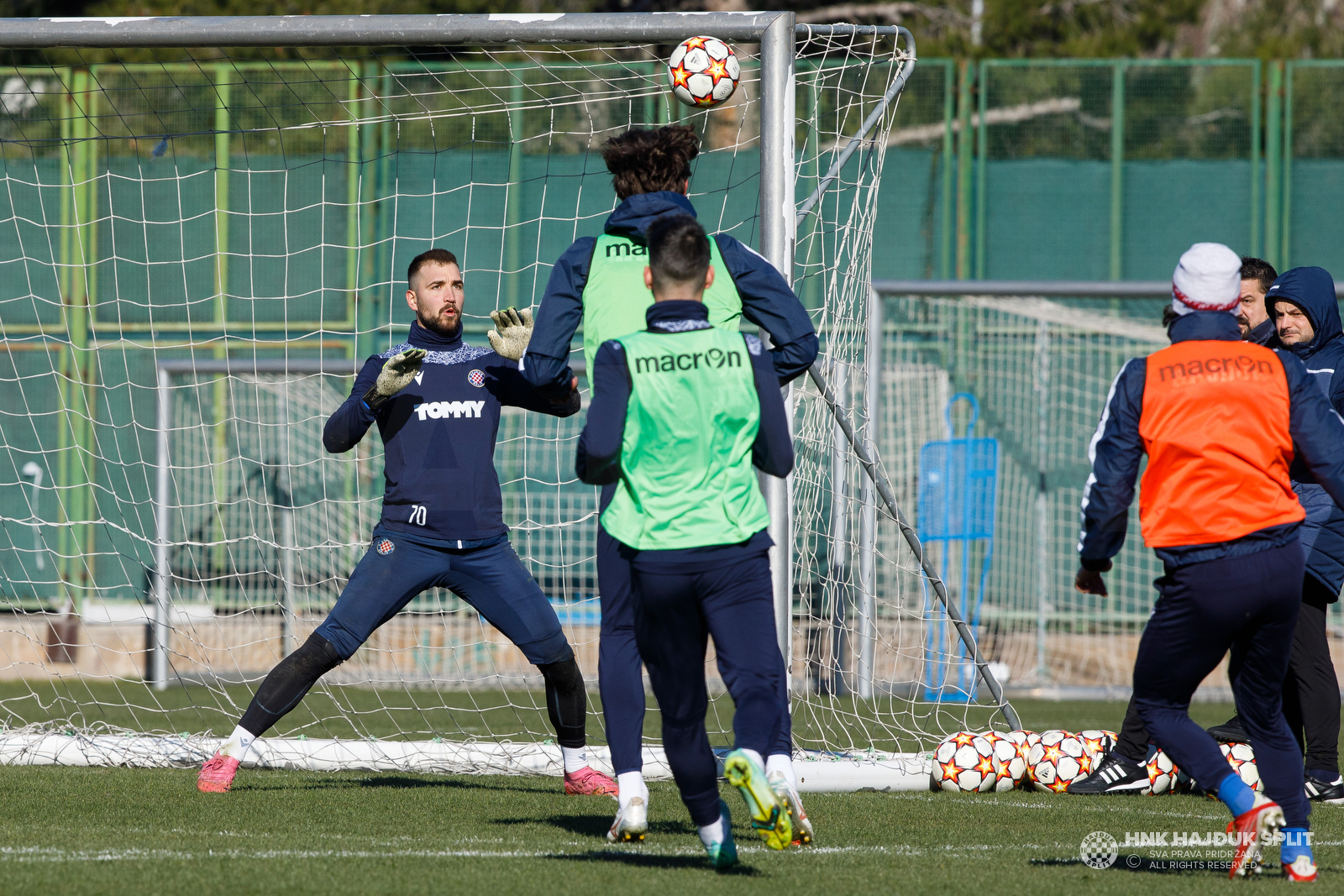 Trening uoči pripremne utakmice s Varaždinom