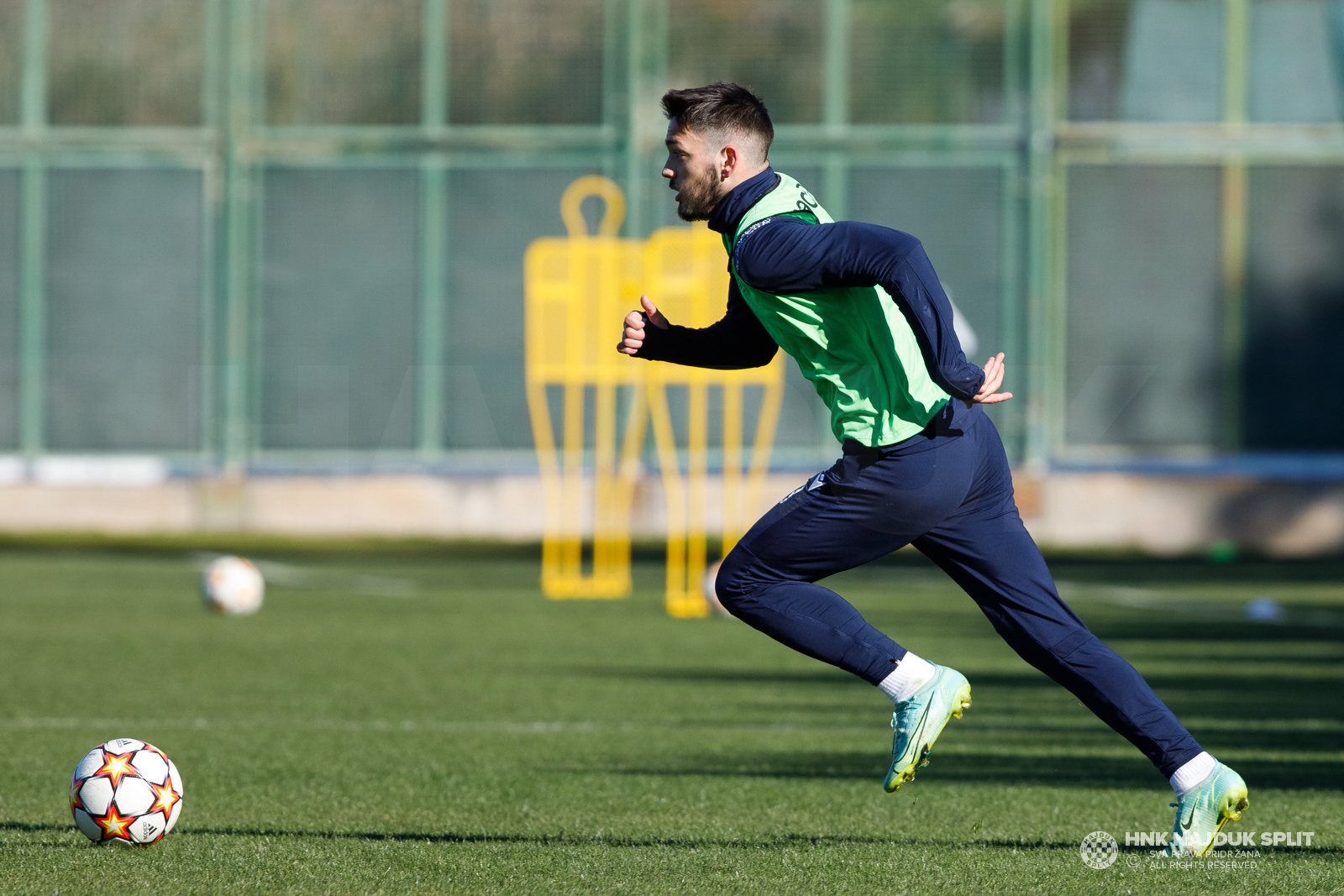 Trening uoči pripremne utakmice s Varaždinom