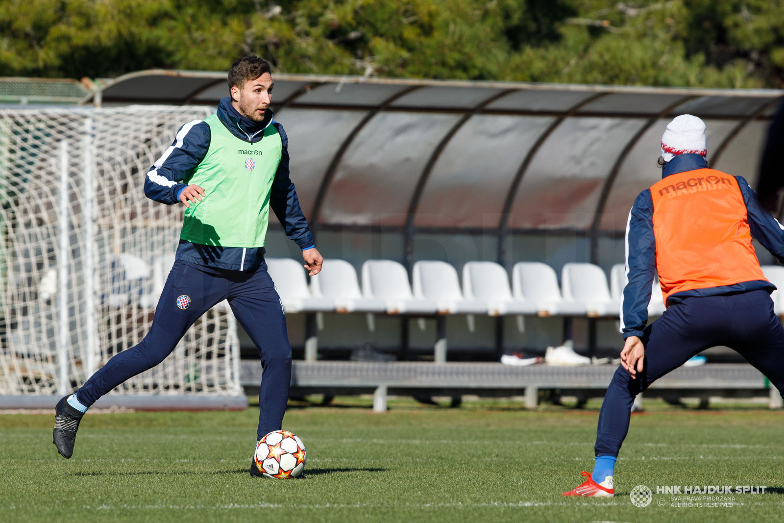 Trening uoči pripremne utakmice s Varaždinom