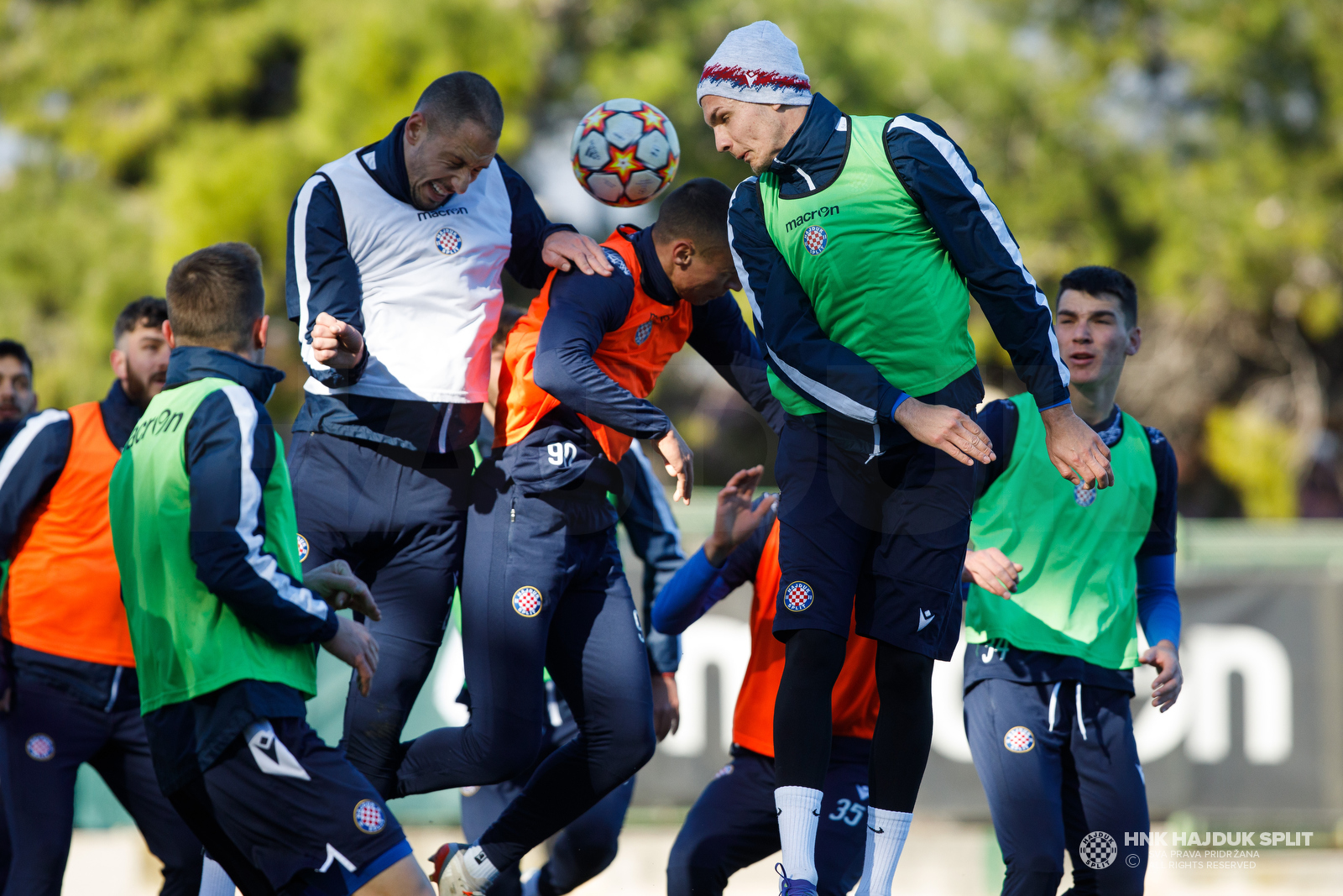 Trening uoči pripremne utakmice s Varaždinom