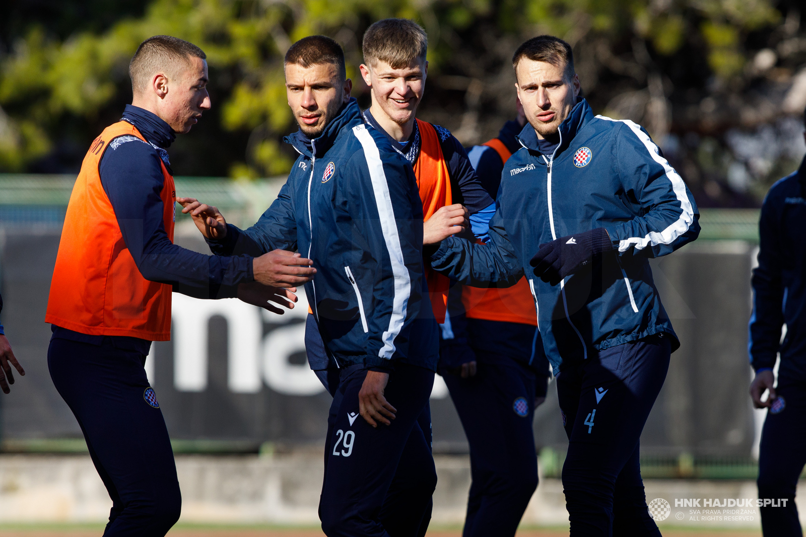 Trening uoči pripremne utakmice s Varaždinom