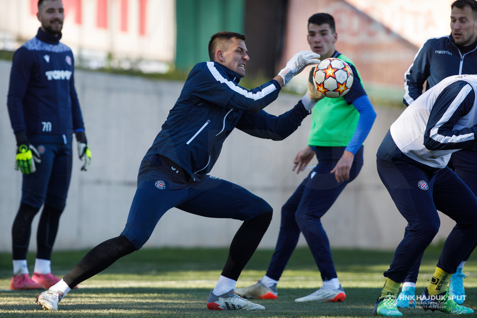 Trening uoči pripremne utakmice s Varaždinom