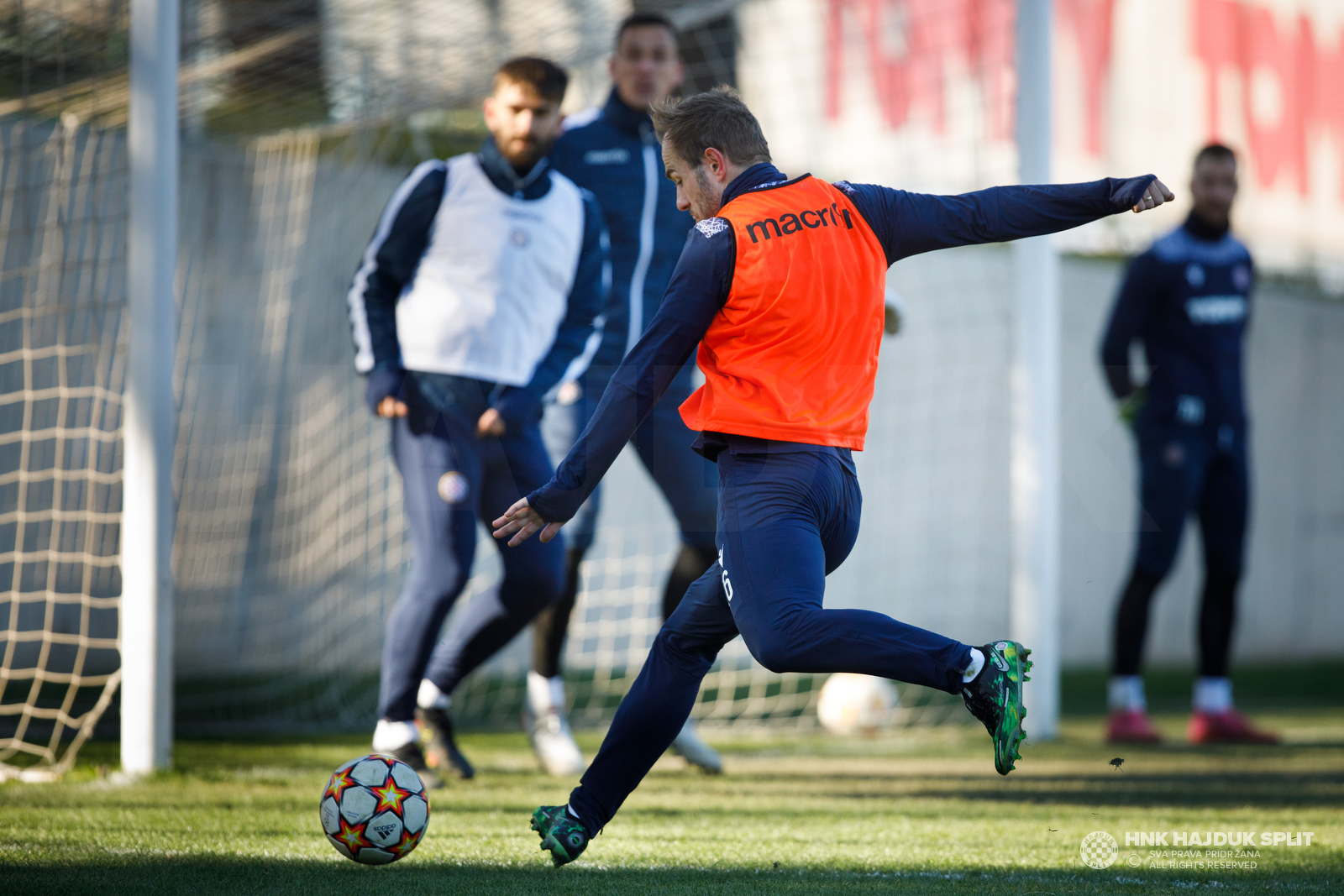 Trening uoči pripremne utakmice s Varaždinom