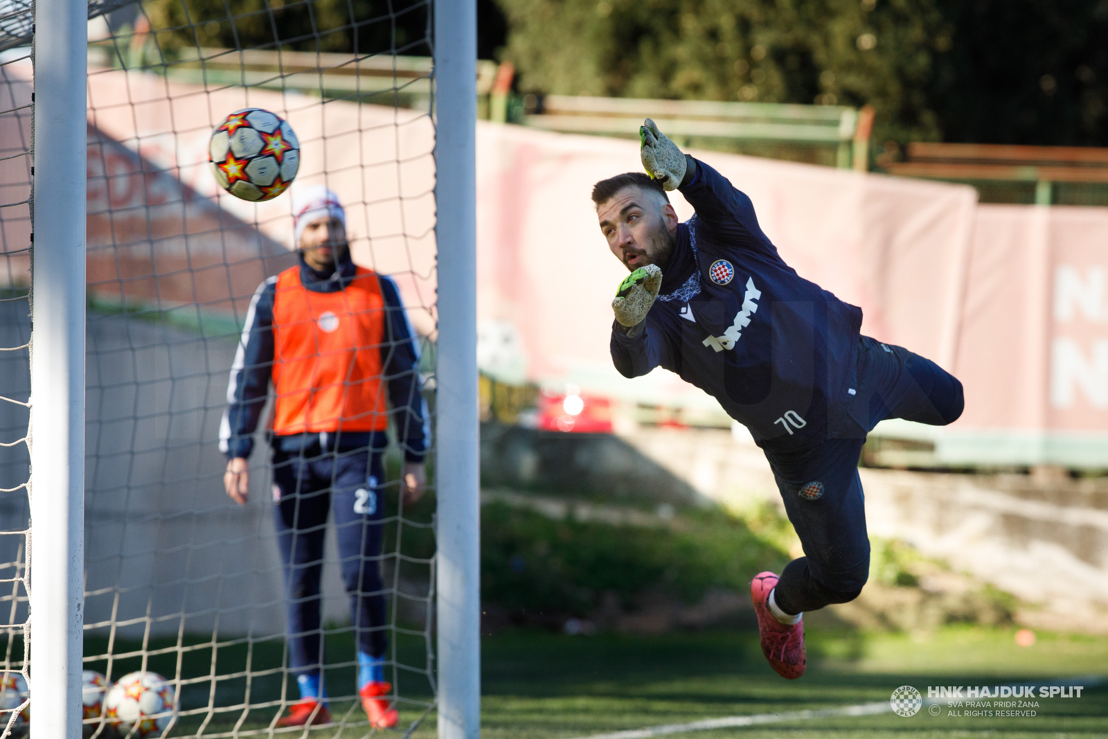 Trening uoči pripremne utakmice s Varaždinom