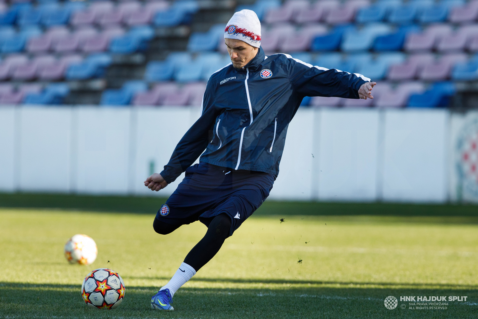 Trening uoči pripremne utakmice s Varaždinom