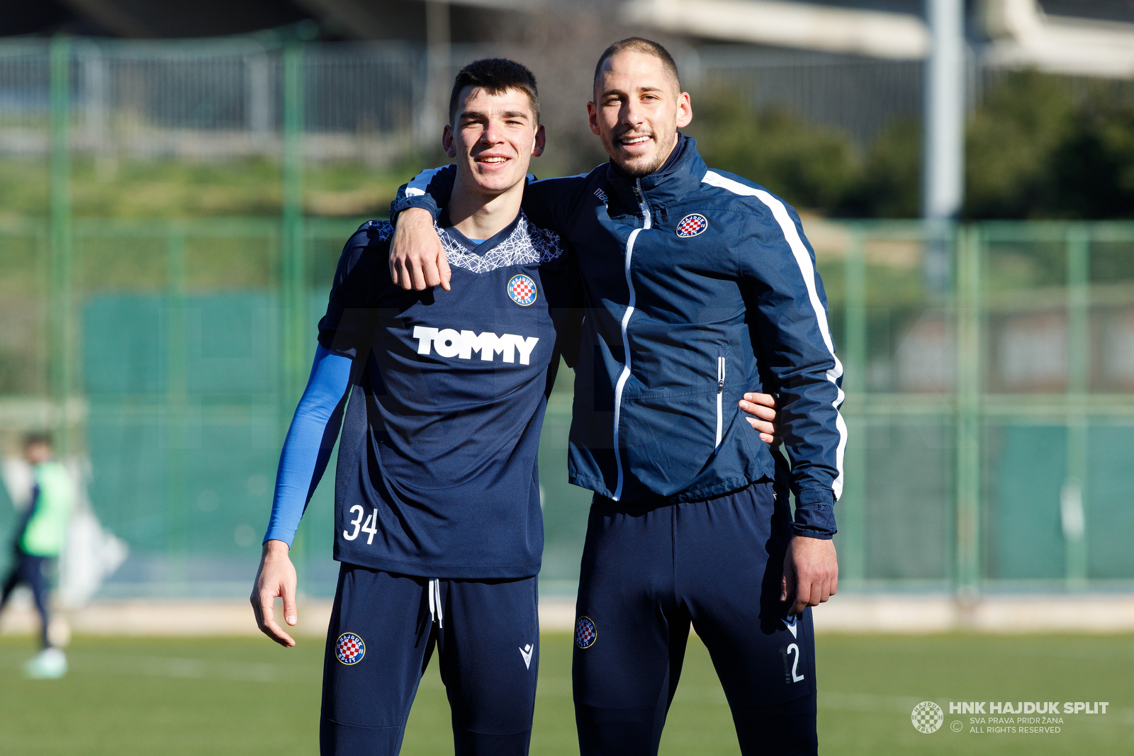 Trening uoči pripremne utakmice s Varaždinom