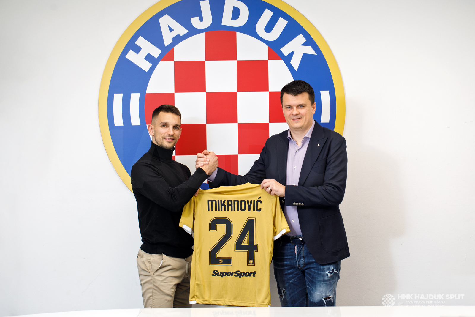 Dino Mikanović ponovno u Hajdukovom dresu!