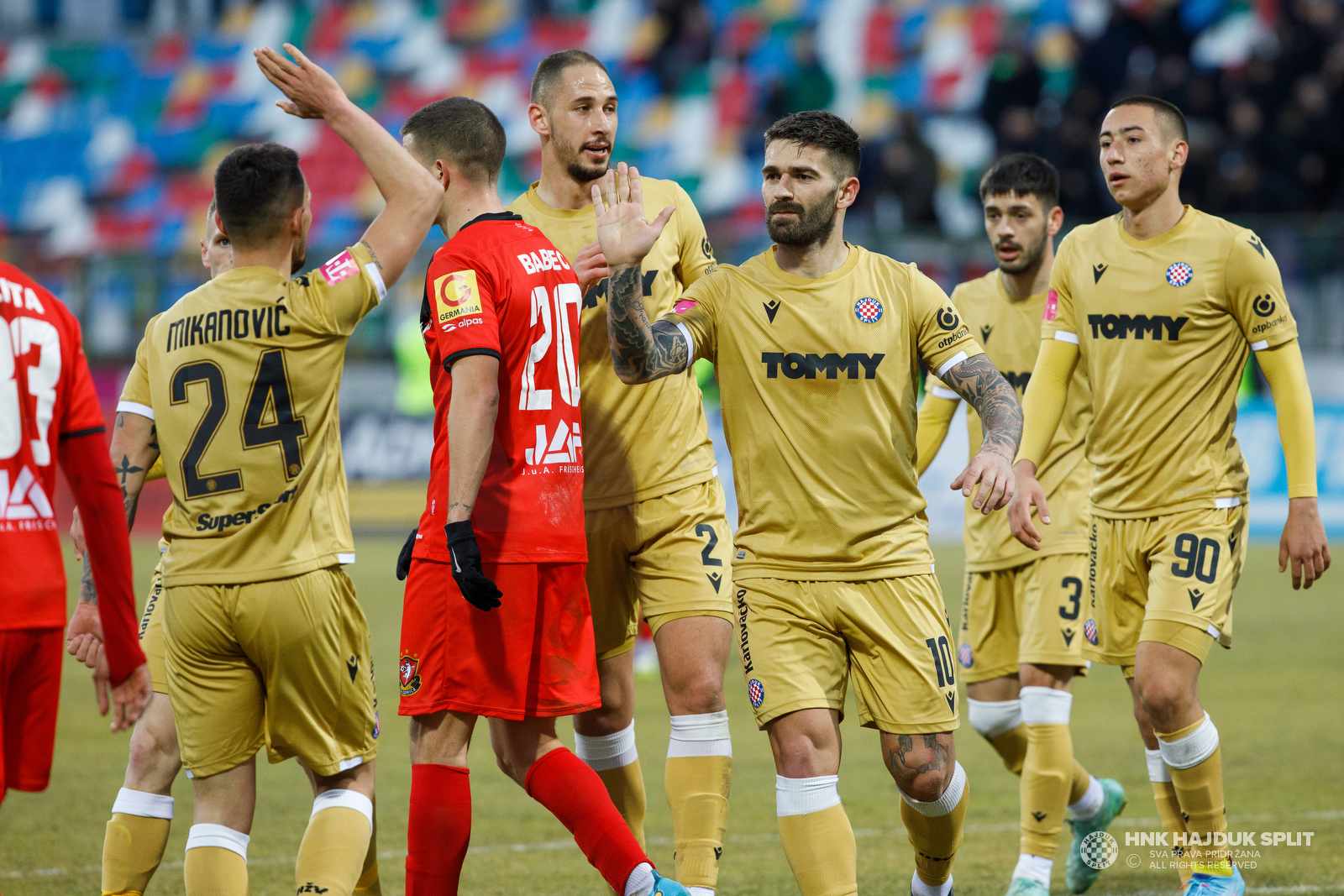 Gorica - Hajduk 0:4