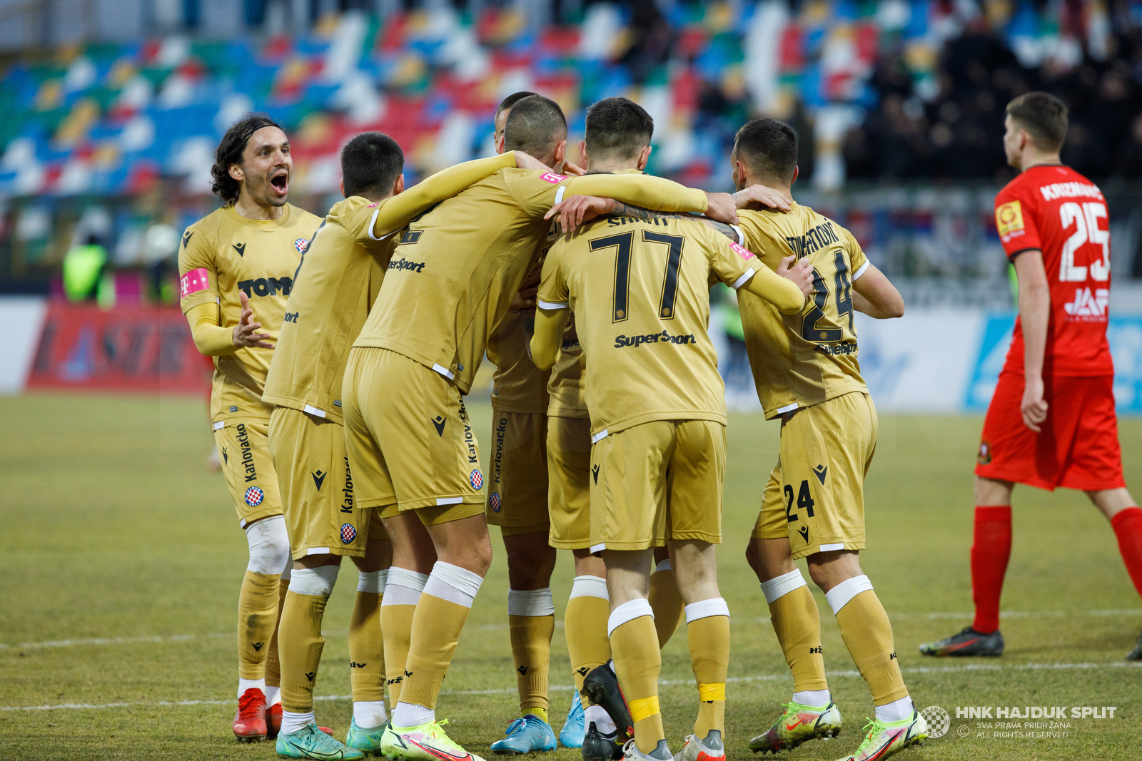 Velika Gorica: Gorica - Hajduk 0:4 • HNK Hajduk Split