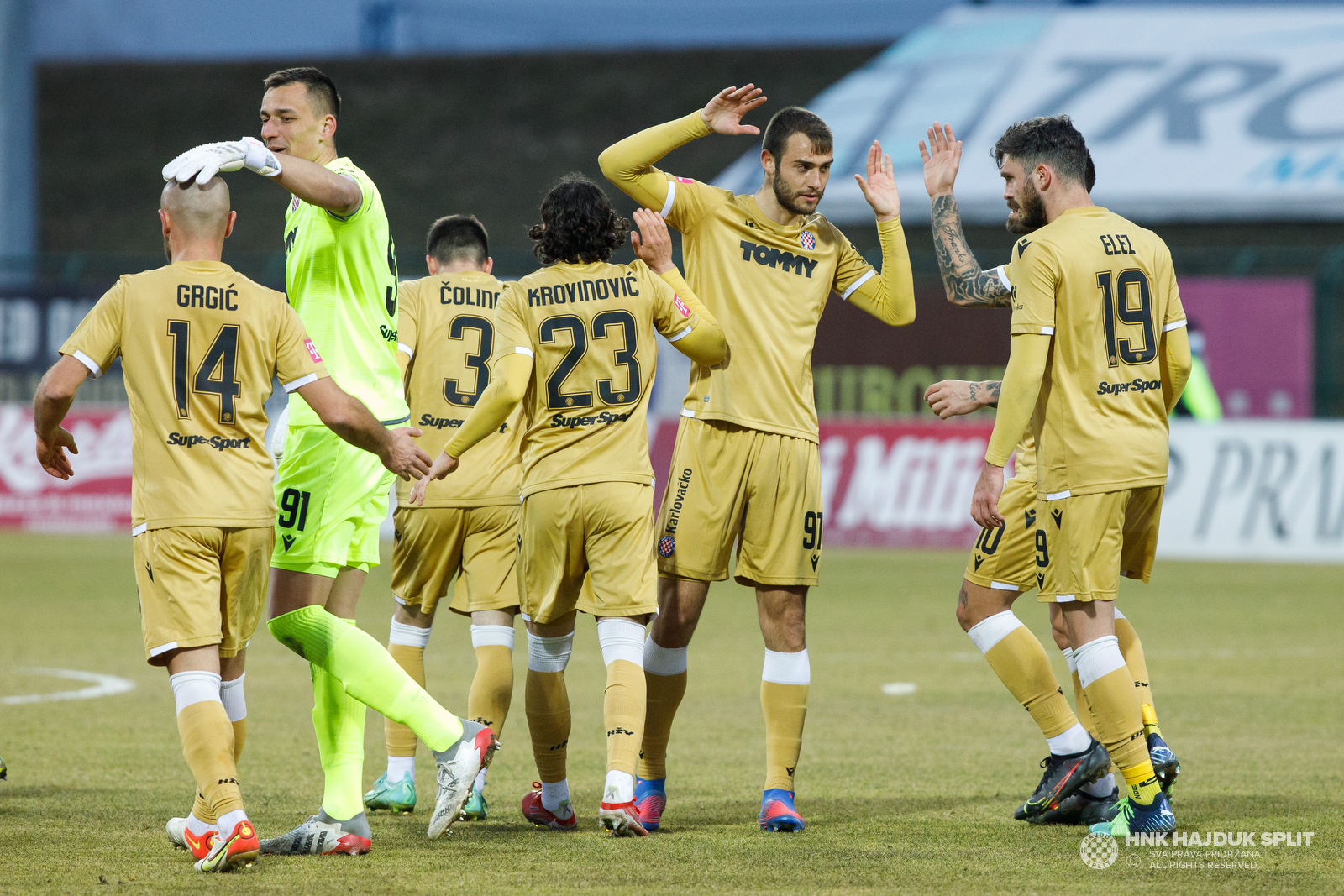 Gorica - Hajduk 0:4