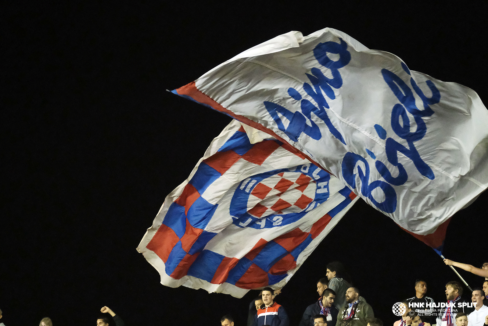 HNK Hajduk Split on X: Kraj prvog dijela na Poljudu: Hajduk - Gorica 1:0.  Ajmo Bijeli! 💪💪💪❤️💙 #samohajduk  / X