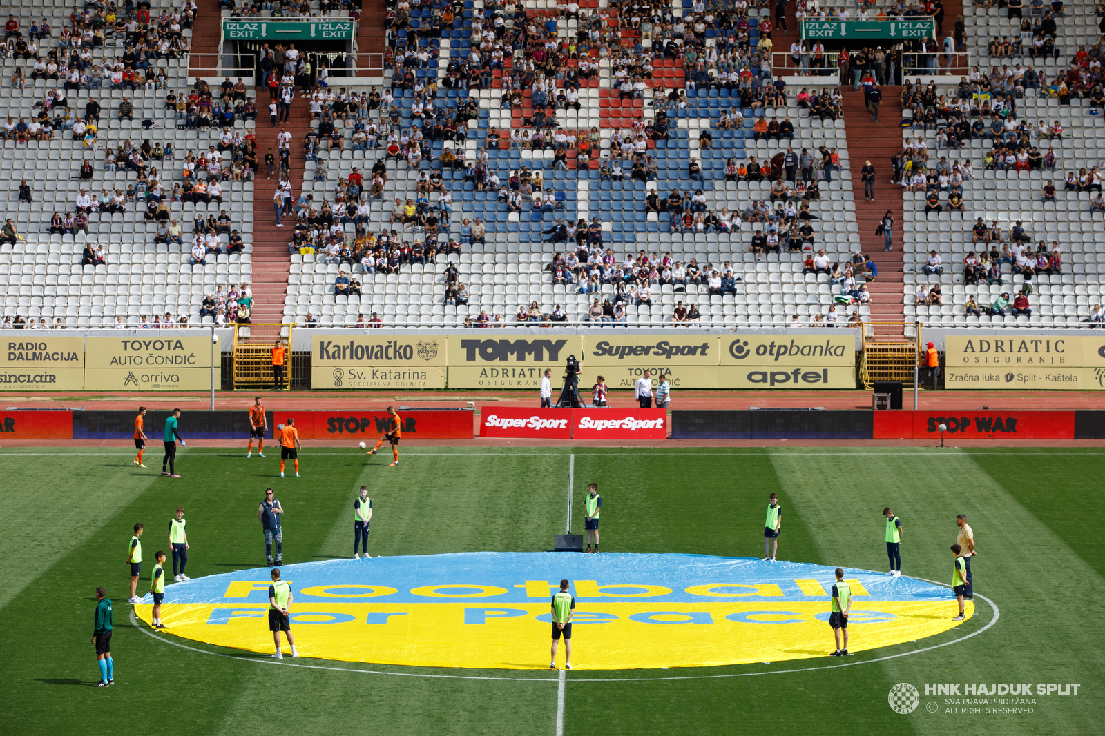 Humanitarna prijateljska utakmica: Hajduk - Šahtar 3:3