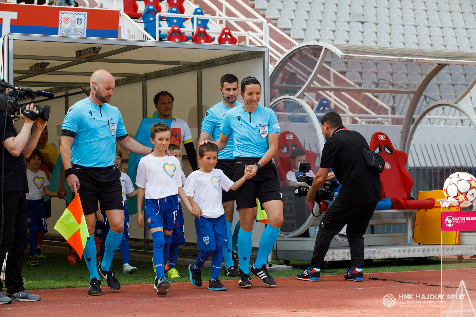 Humanitarna prijateljska utakmica: Hajduk - Šahtar 3:3