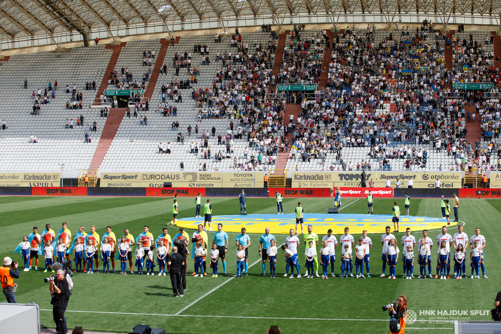 Humanitarna prijateljska utakmica: Hajduk - Šahtar 3:3