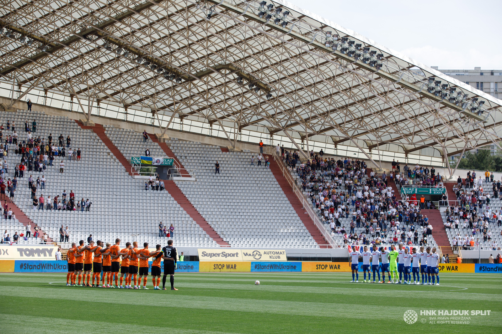 Humanitarna prijateljska utakmica: Hajduk - Šahtar 3:3