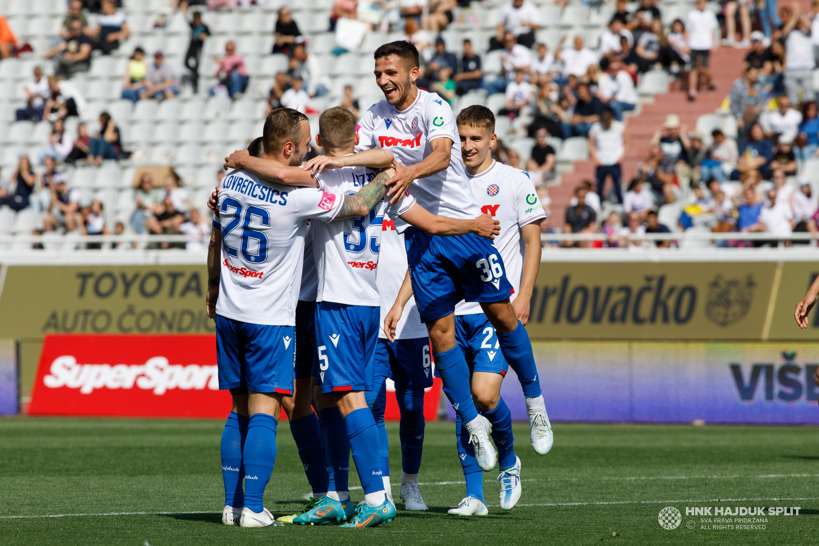 Humanitarna prijateljska utakmica: Hajduk - Šahtar 3:3