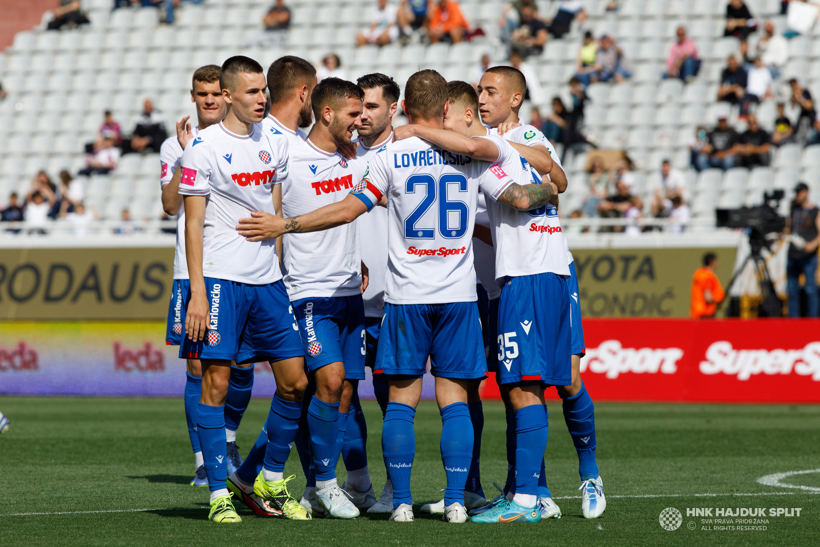 Humanitarna prijateljska utakmica: Hajduk - Šahtar 3:3